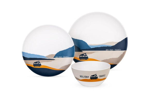 Dish Set "Holiday Travel" for 2