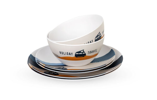 Dish Set "Holiday Travel" for 2