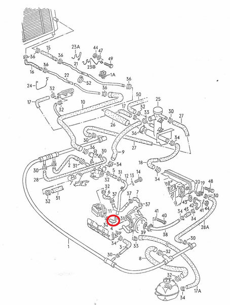 Coolant Elbow Wbx Oil Cooler