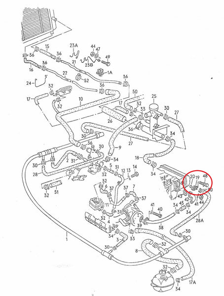 Coolant Flange Kit T3 2.1 Wbx