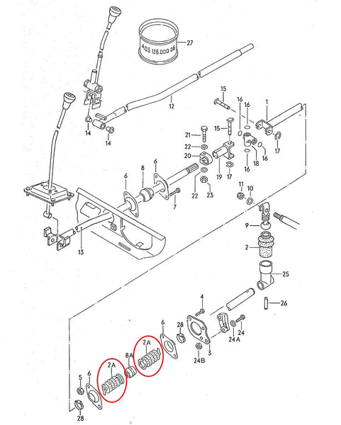 Boot for Shift Rod T3 (86-92)