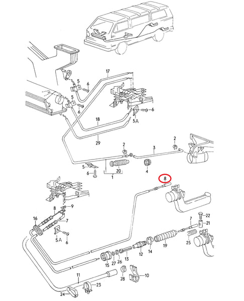Heating Control Cable T3 (air cooled)