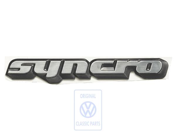 T3 Syncro Emblem