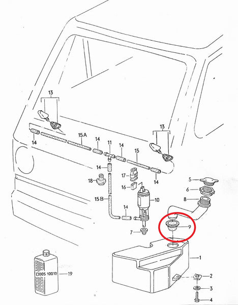 Seal for Washer Filler