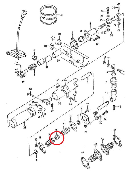 Shift Rod Bushing (rear)