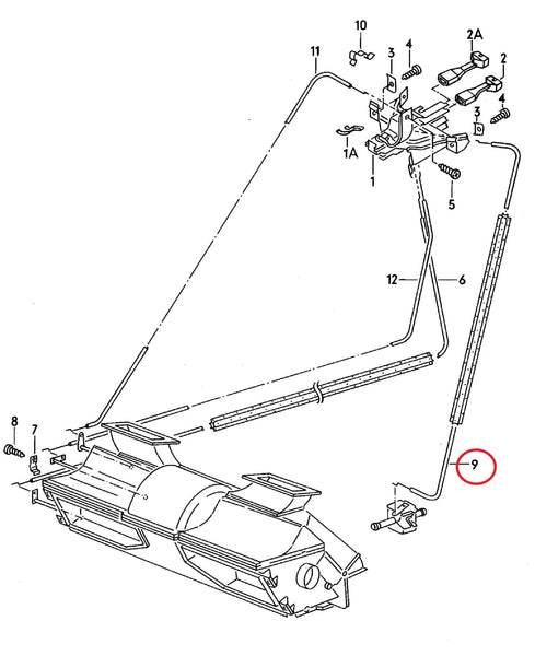 Heater Control Cable T3 (water cooled)