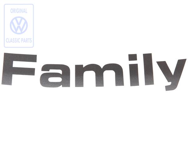 Family Decal