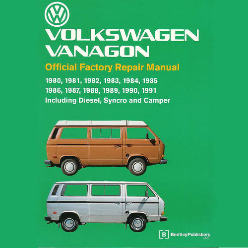 Bentley Repair Manual T3 Vanagon