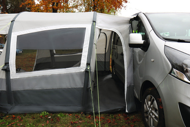 tent that attaches to van Side Tent for Vans (inflatable) – Dr. Björn's Auto